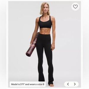 Lululemon High-Rise Mini Flare Leggins